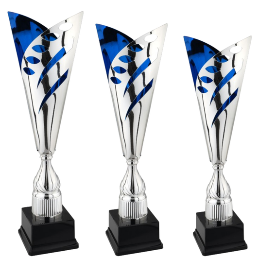Tris di trofei personalizzati 64 - 59 - 55 cm | Cod. 3.199