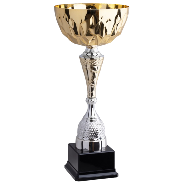 Coppa da 37 cm gold con tazza in metallo | Cod. 9.052G