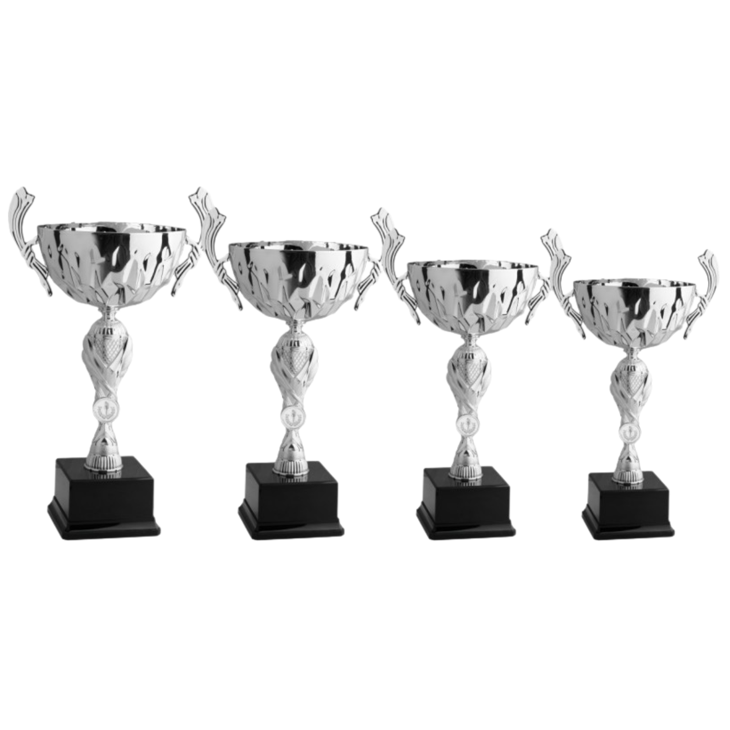 Set 4 Trofei con manici da 42-39-36-33 cm | Cod. 8.599