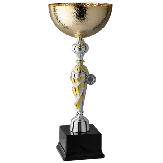 Coppa da 43 cm gold con tazza in metallo | Cod. 9.191G