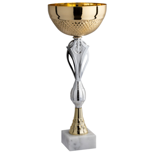 Coppa da 40 cm con base in marmo | Cod. 10.052G
