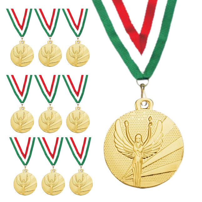 Medaglie personalizzate 50 mm oro Cod 23.009.23GQ