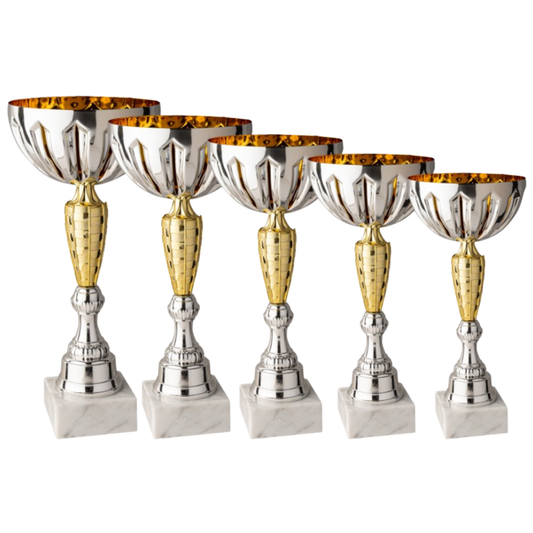 Tris di coppe personalizzate 39-36-32-29-28 cm | Cod. 10.019