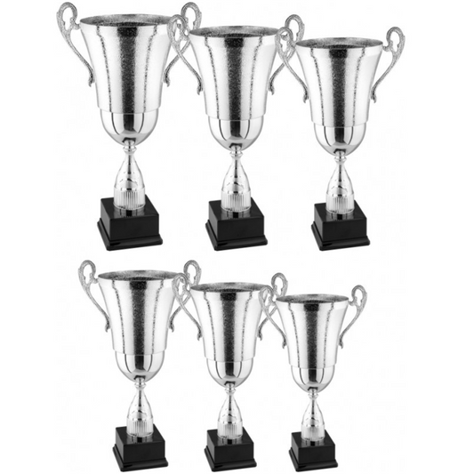 Set 6 premiazioni da 65 a 37 cm in metallo | Cod. 2.149