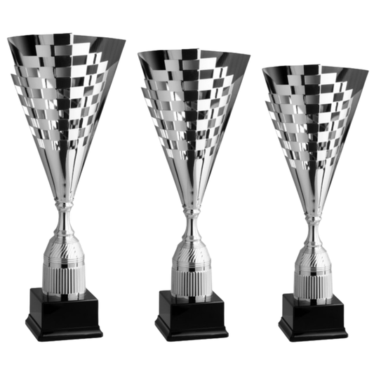 Tris di trofei personalizzati 61 - 55 - 47 cm | Cod. 2.579