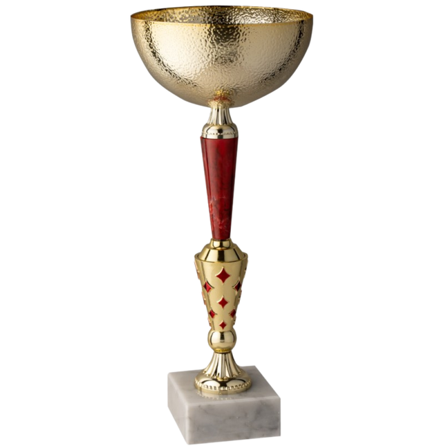 Coppa da 38 cm con base in marmo | Cod. 11.152G
