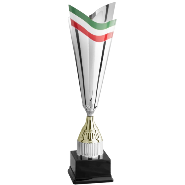Trofeo in metallo da 40 cm, peso da 1 Kg | Cod. 3.114