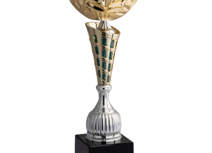 Coppa da 33 cm oro con tazza in metallo | Cod. 8.684G