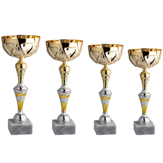 Set 4 premiazioni da 38 - 35 - 33 - 32 cm | Cod. 11.559G