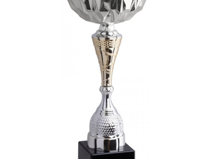Coppa da 41 cm silver con tazza in metallo | Cod. 9.051S