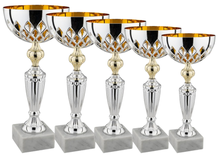 Set di coppe personalizzate 39-36-33-29-27 cm | Cod. 10.029