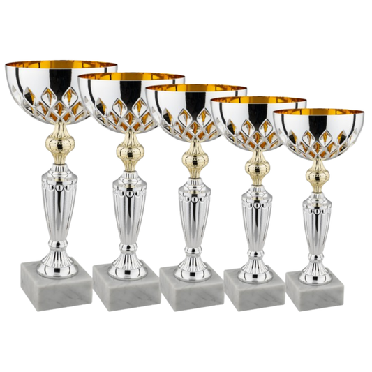 Set di coppe personalizzate 39-36-33-29-27 cm | Cod. 10.029