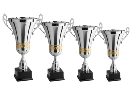 Set 4 premiazioni personalizzate con manici 62 - 55 - 50 - 46 cm | Cod. 1.099