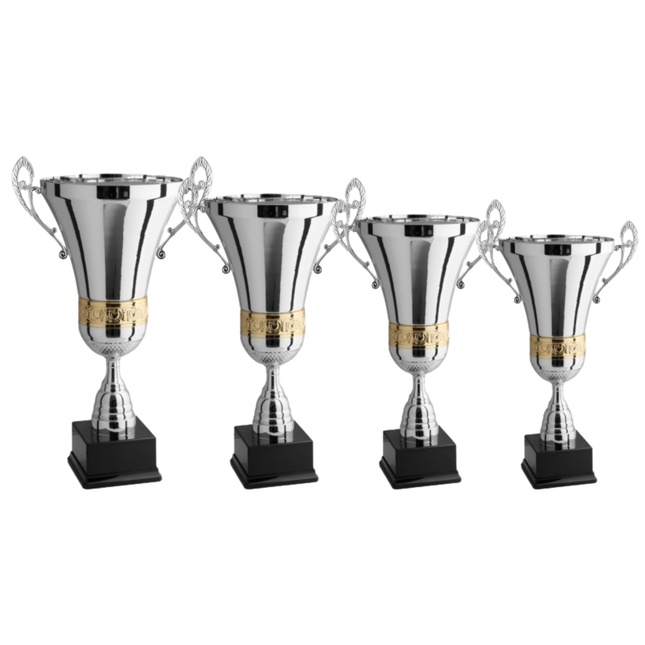 Set 4 premiazioni personalizzate con manici 62 - 55 - 50 - 46 cm | Cod. 1.099