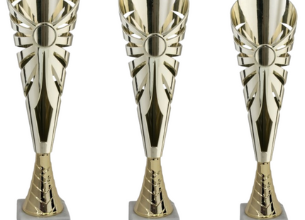 Tris di premiazioni personalizzate 36 - 34 - 31 cm | Cod. 12.969G