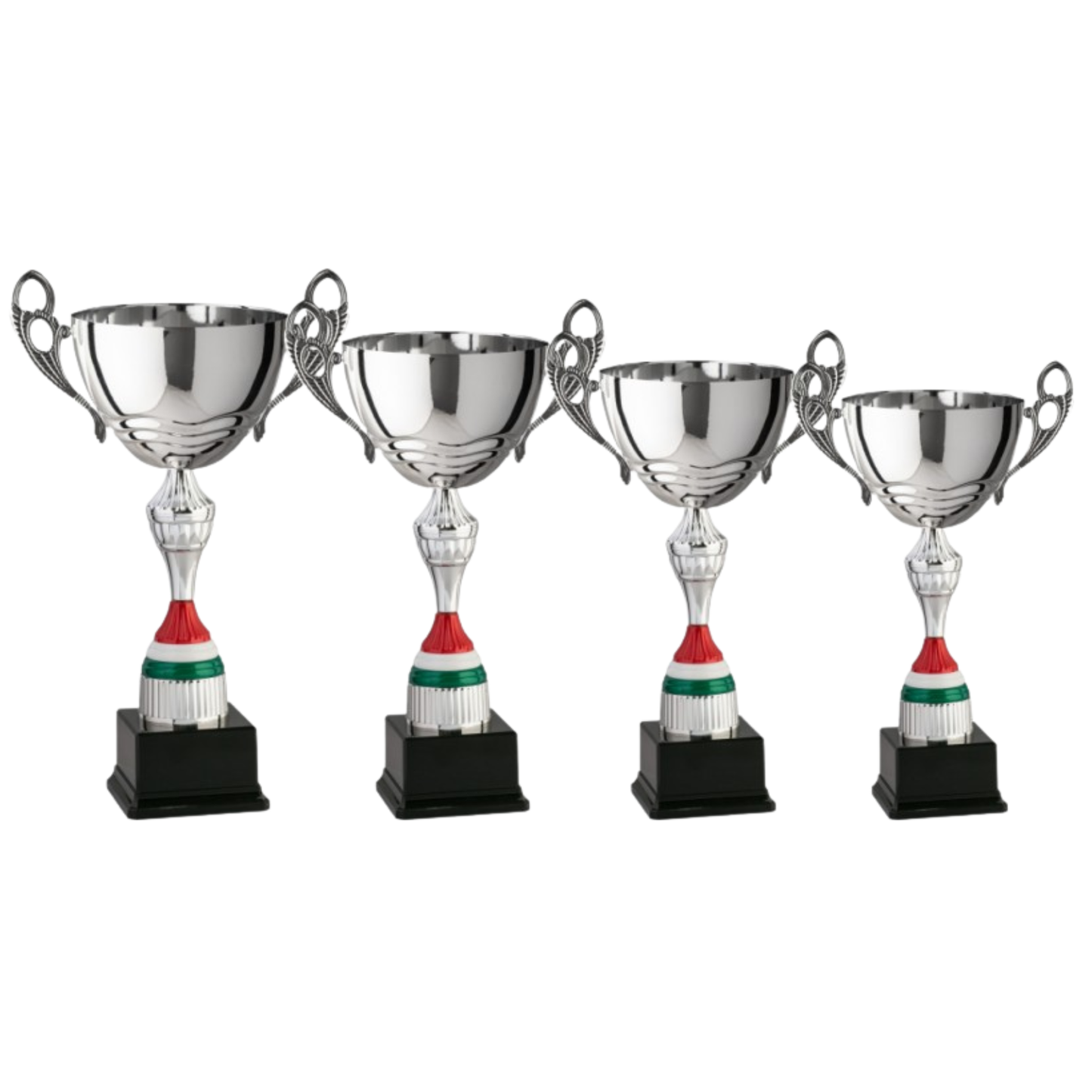 Set 4 Trofei con manici da 44 - 40 - 36 - 32 cm | Cod. 7.549