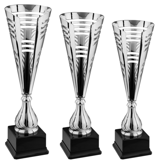 Tris di trofei personalizzati 47 - 44 - 42 cm | Cod. 6.529
