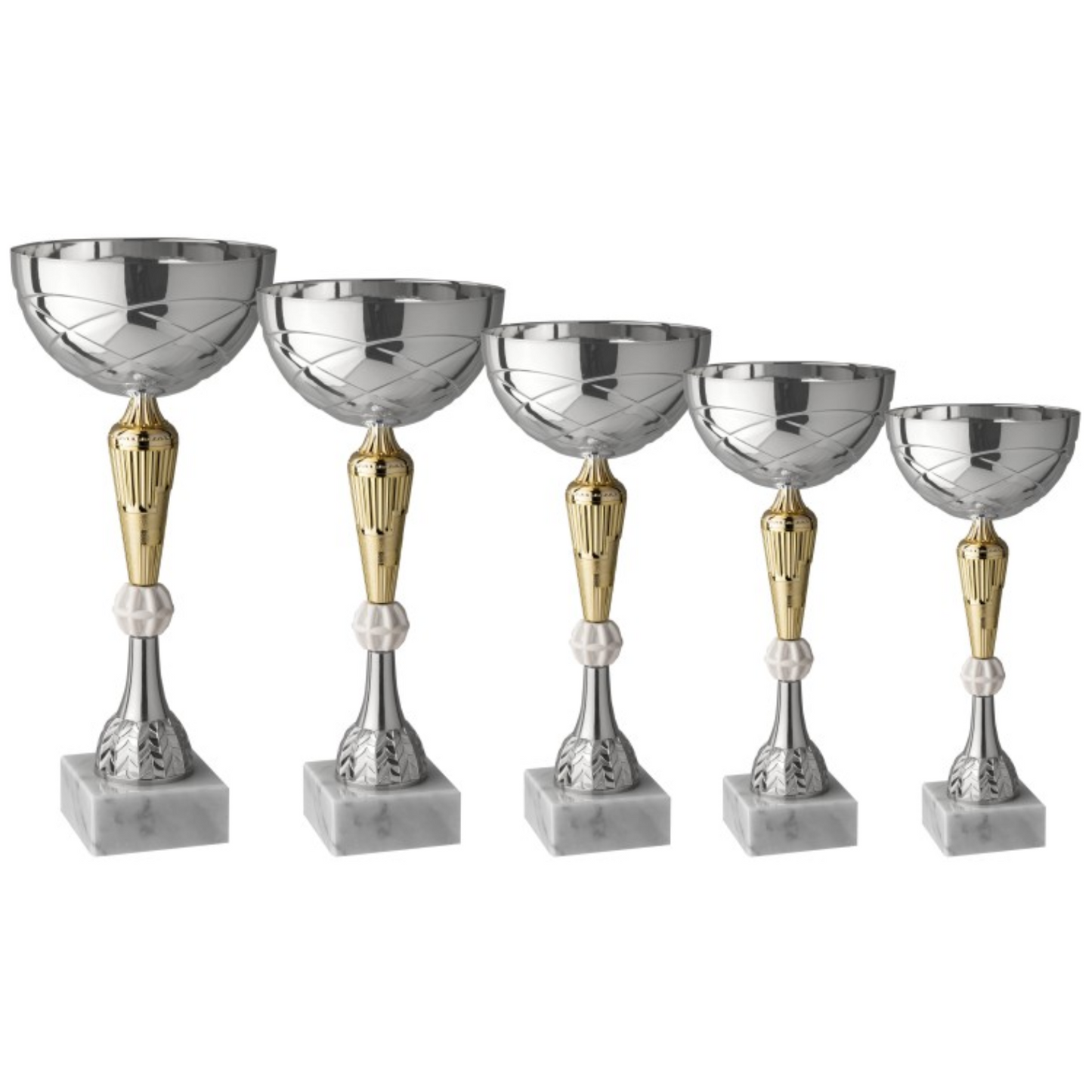 Set di coppe trofeo personalizzate | Cod. 12.149S