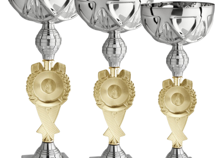 Tris di premiazioni economiche 36 - 34 - 32 cm | Cod. 12.001-T
