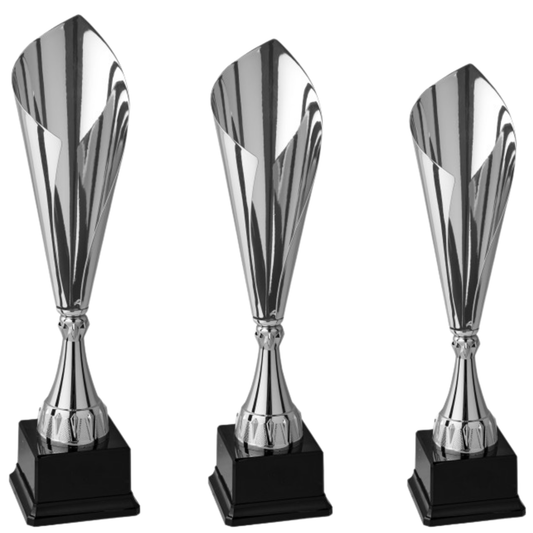 Tris di trofei personalizzati 47 - 42 - 37 cm | Cod. 4.459