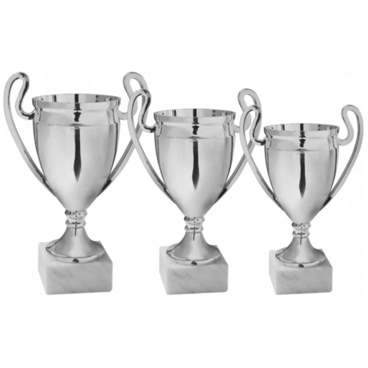 Tris di premiazioni 22 - 19 - 17 cm con manici | Cod. 13.579