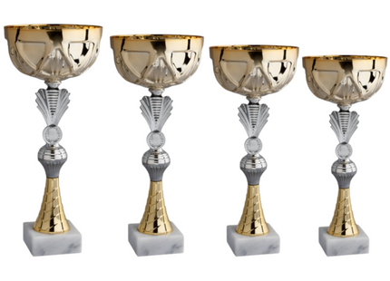 Set 4 premiazioni da 37 - 33 - 30 - 26 cm | Cod. 12.039G