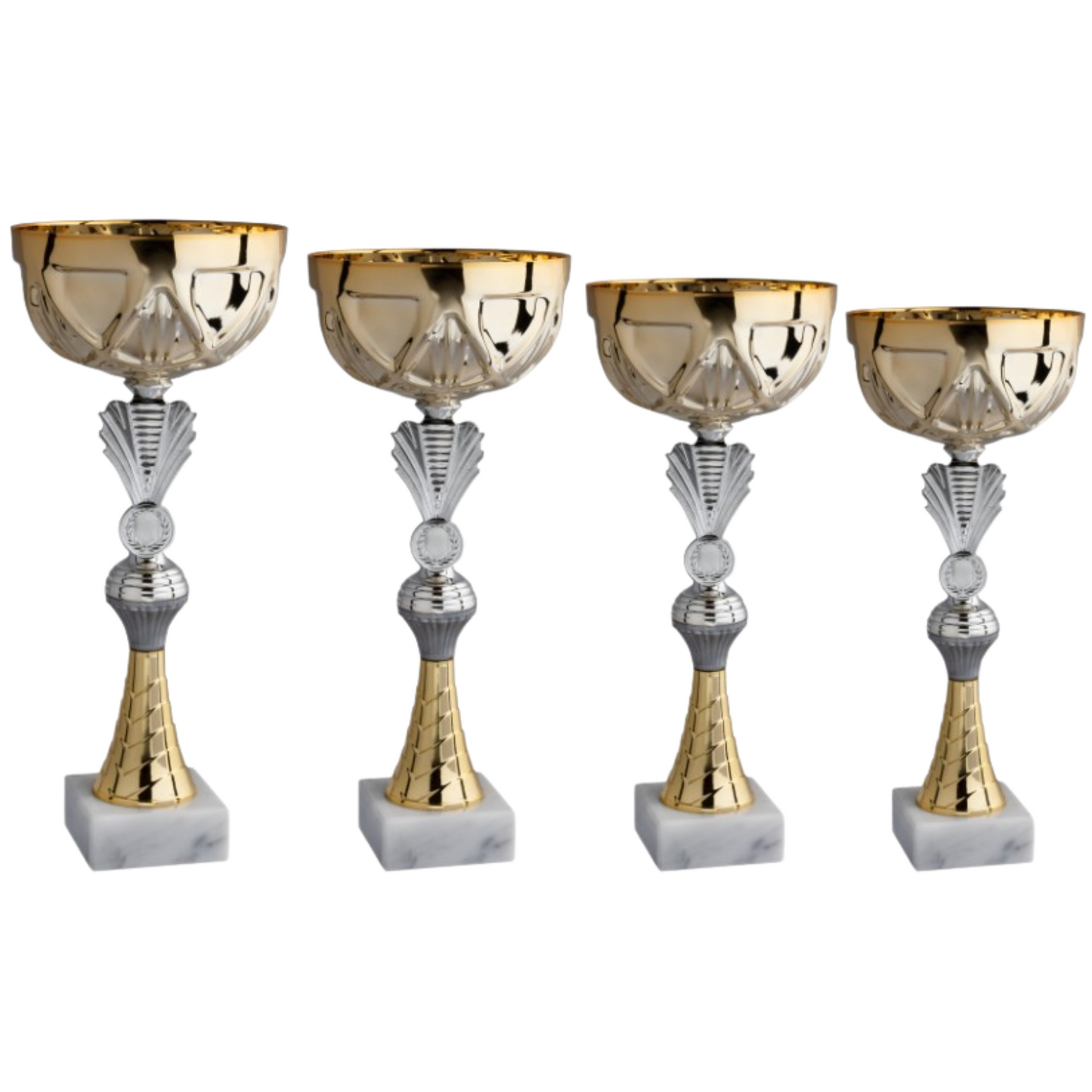 Set 4 premiazioni da 37 - 33 - 30 - 26 cm | Cod. 12.039G