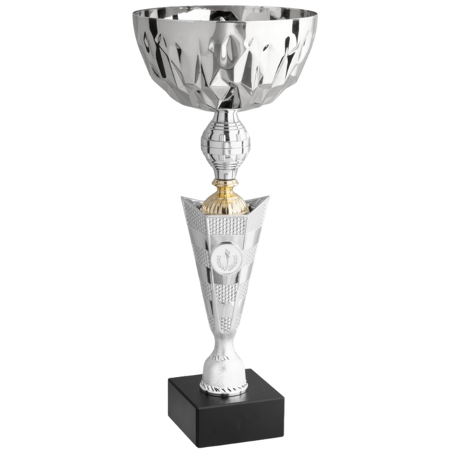 Coppa da 38 cm con base in marmo nero | Cod. 11.482S