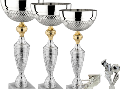 Set completo 5 pezzi premiazioni calcistiche | Cod. Nettuno