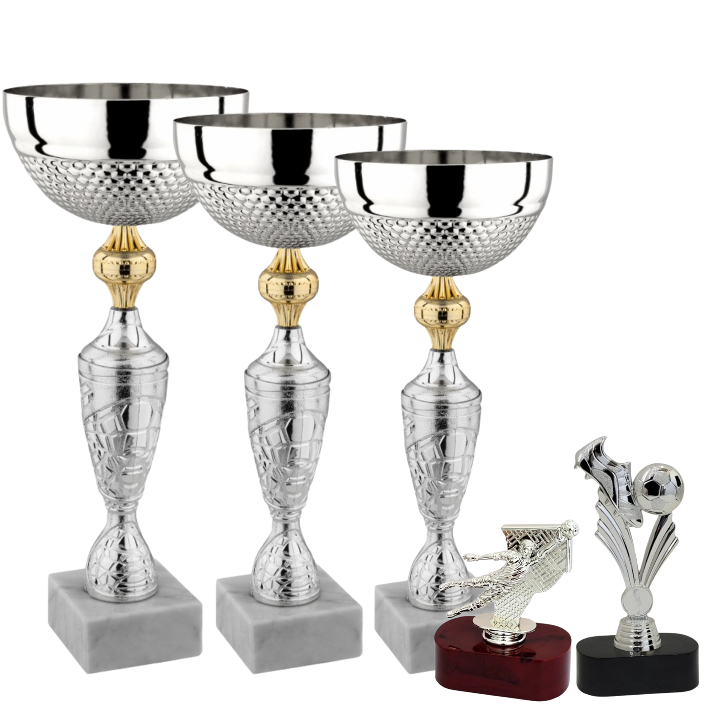 Set completo 5 pezzi premiazioni calcistiche | Cod. Nettuno