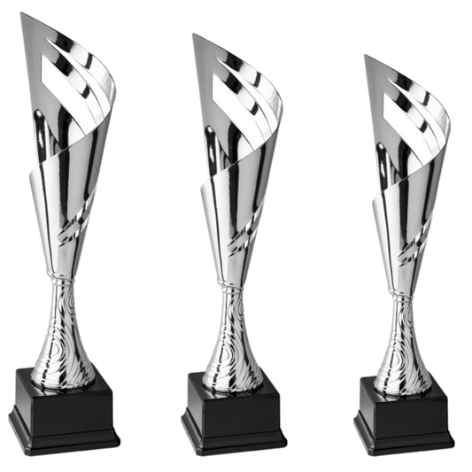 Tris di trofei personalizzati 52 - 47 - 45 cm | Cod. 4.399