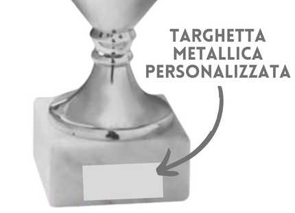 Tris di premiazioni 22 - 19 - 17 cm con manici | Cod. 13.579