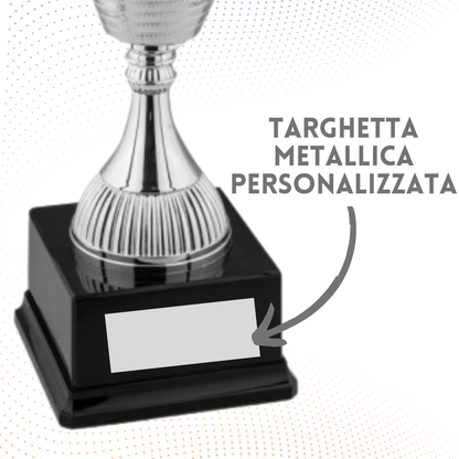Trofeo in metallo da 38 cm, peso da 0,5 Kg | Cod. 4.563
