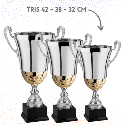 Set completo 5 pezzi premiazioni calcistiche | Cod. Giove