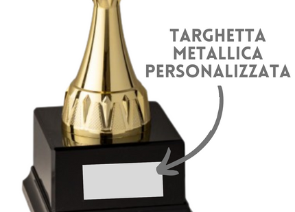 Tris di premiazioni personalizzate 44 - 41 - 38 cm | Cod. 8.039T