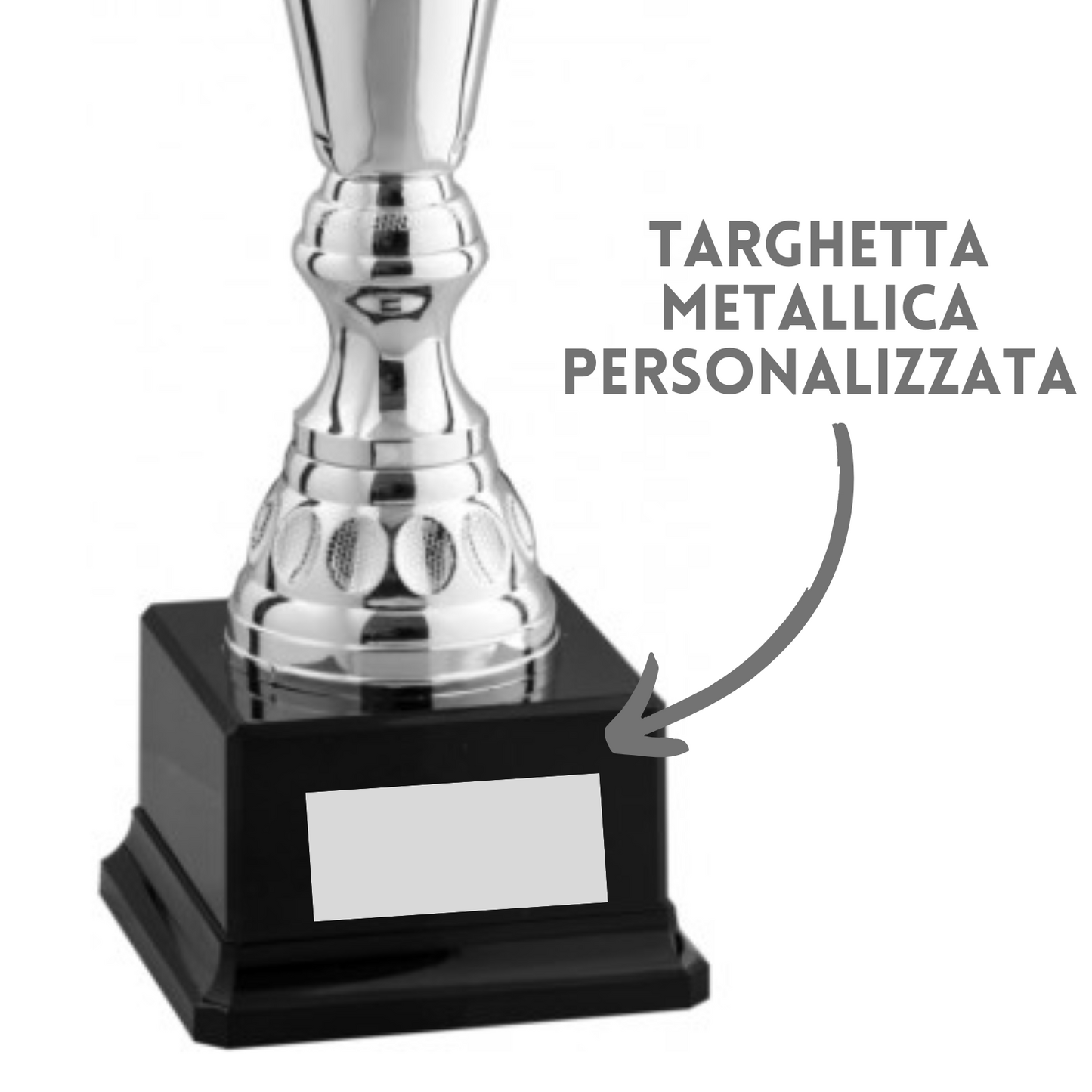 Coppa trofeo lucido con manici 54 cm | Cod. 2.501