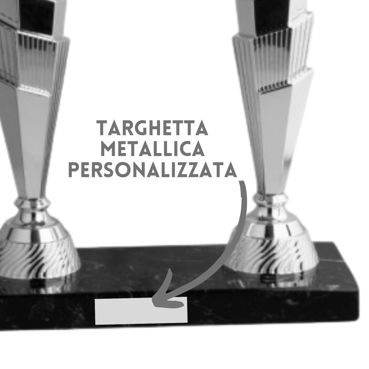 Tris di trofei a due piani 57 - 54 - 52 cm | Cod. 5.019