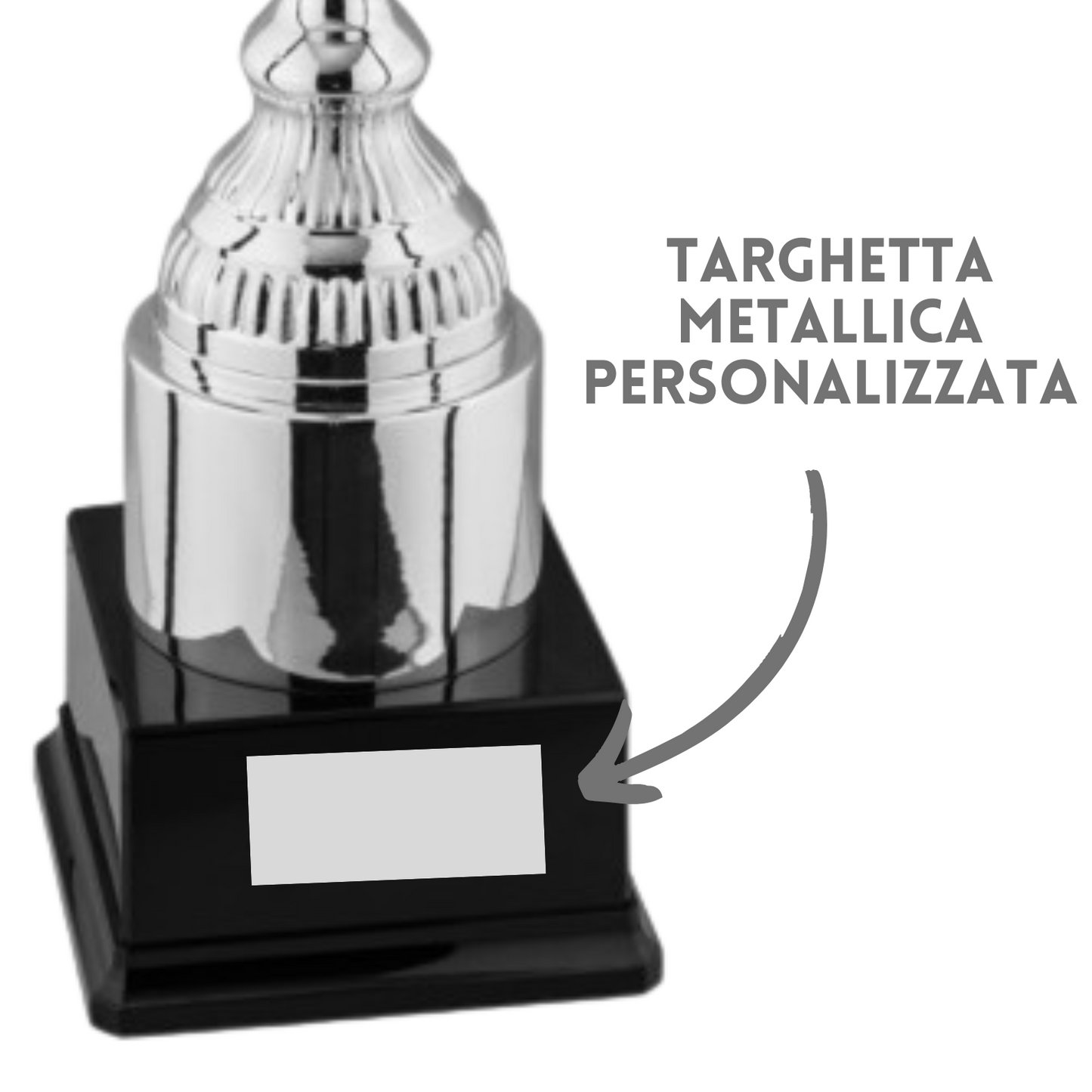 Tris di premiazioni personalizzate 55 - 53 - 51 cm | Cod. 2.439