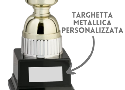 Tris di trofei personalizzati da 30 cm | Cod. 8.639