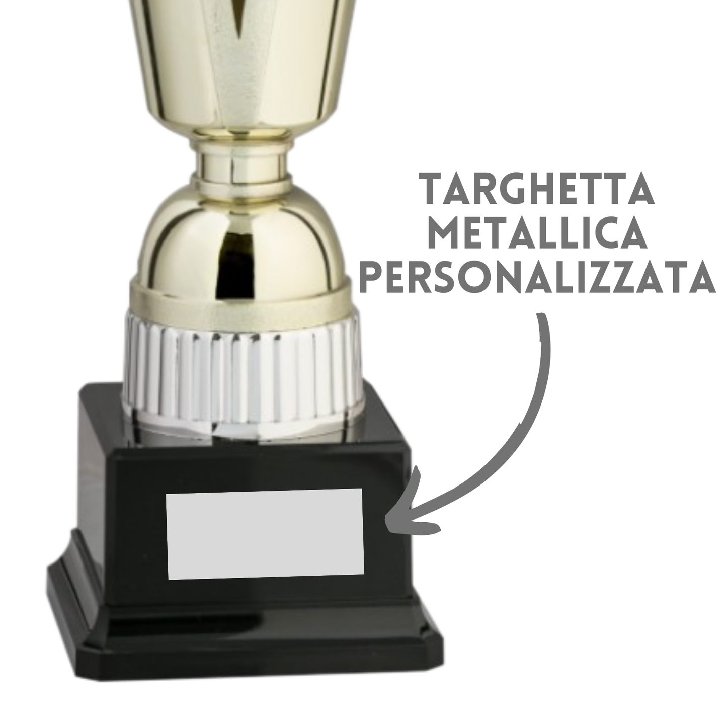 Tris di trofei personalizzati da 30 cm | Cod. 8.639
