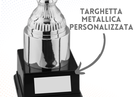 Tris di premiazioni personalizzate con manici 64 - 59 - 52 cm | Cod. 1.001T