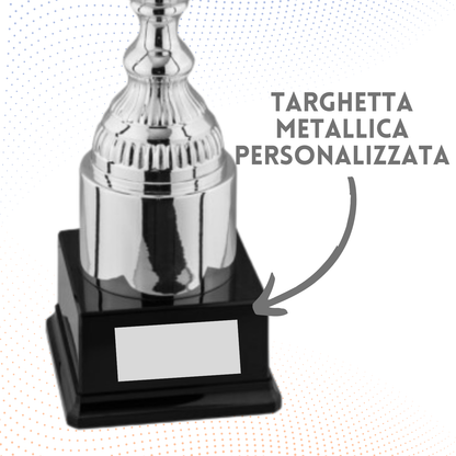 Tris di premiazioni personalizzate con manici 64 - 59 - 52 cm | Cod. 1.001T