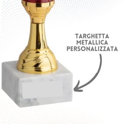 Coppa da 34 cm con base in marmo | Cod. 12.043G
