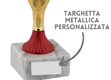 Tris di premiazioni personalizzate 30 - 27 - 24 cm | Cod. 12.941G