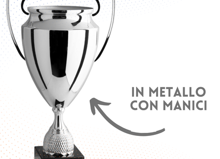 Tris di premiazioni personalizzate con manici 64 - 59 - 52 cm | Cod. 1.001T