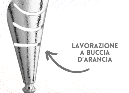 Trofeo in metallo da 48 cm con asole | Cod. 7.041