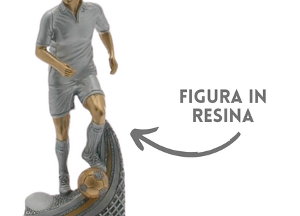 Premio calcistico da 25 cm personalizzato | Cod. 15.284A