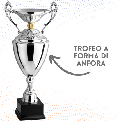 Trofeo con manici da 62 cm, peso da 2,3 Kg | Cod. 3.081