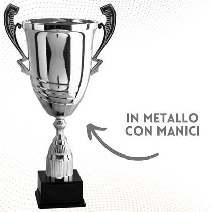Tris di premiazioni personalizzate con manici 70 - 65 - 57 cm | Cod. 1.101-T