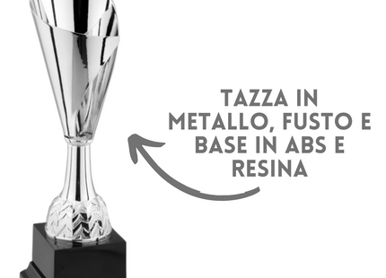 Tris di premiazioni personalizzate 28 - 26 - 25 cm | Cod. 9.079